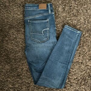 American Eagle Size 10 Regular NE(X)T Level Stretch Super Hi-Rise Jegging
